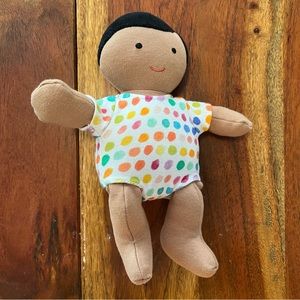 Lovevery Organic Cotton Baby Doll Tan - The Thinker Play Kit